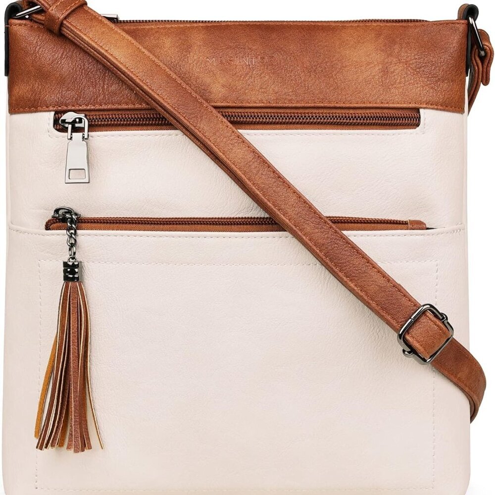 Crossbody Purses for Women, Multi Pocket Casual Crossbody Bag, Adjustable Strap
